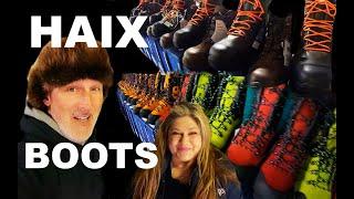 New chainsaw boots - HAIX BOOTS