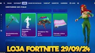 LOJA DE ITENS DE HOJE - LOJA FORTNITE 29/09/24 - LOJA ITENS HOJE - LOJA FORTNITE AO VIVO