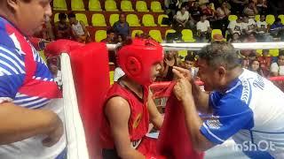 Joan Morales Vs Brandon Perez, 50 kg. NCA Vs GUA. mierc Boxeo Onofre Ramírez. 9 Oct 2024. Feniboxa.