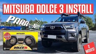 How to Install Mitsuba Dolce 3 with Echo/Reverb Sound! | Toyota Hilux Conquest