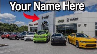 Here's How To Start Your Own Car Dealership