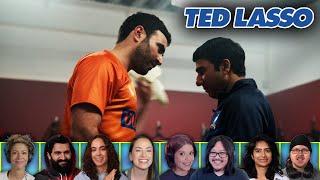 Reactors Reactions to NATE ROASTING THE TEAM | Ted Lasso 1x7 'Make Rebecca Great Again'