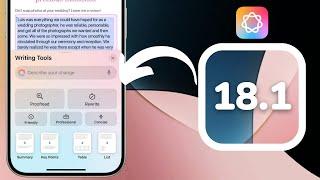 iOS 18.1 - What's new? (Apple Intelligence)