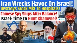 Biggest Ever Attack On Israel - Chinese Spy Ships Power Iran! Netanyahu To Now Hit Khamenei! Kinjal