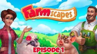 Farmscapes Gameplay Walkthrough (Android, ios) Day 1. My Gaming Town.