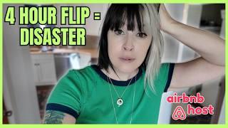 4 Hour Airbnb Flip... Countdown To ABSOLUTE DISASTER? | Airbnb Hosting | Carlisle PA