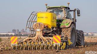 Seeding Wheat at Belluco Farm  | Deutz-Fahr 6170 TTV + Moreni Sharp Back 3mt