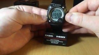 Обзор и настройка часов Casio G shock G-8000-1V [2958]