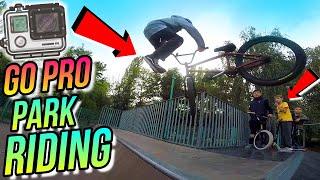 GoPro BMX PARK RIDING/WHIP НА БМХ У СКЕЙТ ПАРКІ/DIMA BAR