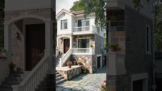 Elegant Two-Story House Design | Perfect Family Home Idea  #home #design #trending #shorts #usa