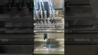 6 head shampoo #tracking piston filling machine, #Automatic follow-up type high speed filler #shorts