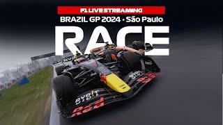 LIVE F1 Data Brazil GP 2024 Interlagos São Paulo Race + Formula 1 Commentary