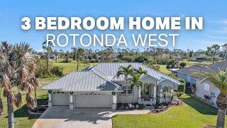 BEAUTIFUL 3 Bedroom, 2 Bathroom, 2-Car Garage POOL HOME on a Rotonda West, Florida GOLF COURSE! ️