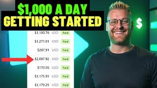 If I Needed $1,000/Day, Here's What I'd Do (How To Make Money Online 2025)