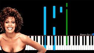 Whitney Houston - I Will Always Love You Piano Tutorial