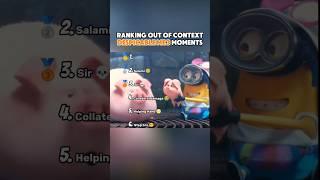 Ranking Out of context Despicable me 3