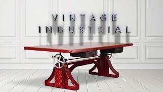 Some of the Vintage Industrial Furniture Lineup