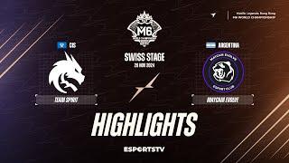 Team Spirit vs Maycam Evolve HIGHLIGHTS M6 World Championship | EV vs TS ESPORTSTV