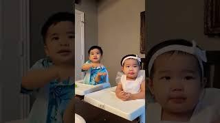 Remy and Skylar Rocking to Baby Shark