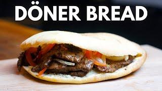 How to make Turkish Pita Bread - Homemade Doner Bread