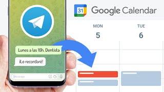 Haz un Bot de Telegram para Google Calendar