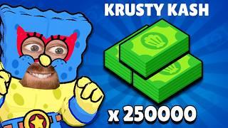 What 250,000 Krusty Kash Gets You in SpongeBob Brawl Stars!