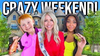REAL LiFE CRAZY WEEKEND W/ 16 KiDS!!   