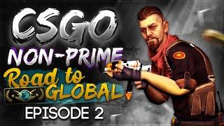 ROAD TO GLOBAL IN NON PRIME #2 (GETTING MY FIRST RANK!)