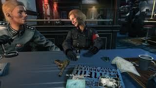 Wolfenstein  The New Order: сцена в поезде... прикольно..