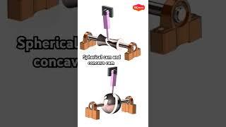 spherical and concave cam . #solidworks #3d #design #autocad #engineering  #mechanicalengineering
