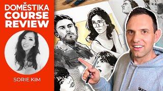 IMPROVE your drawing skills FAST with Domestika!! (Sorie Kim course review)