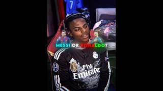 iShowSpeed Asks FIFA President Messi Or Ronaldo 