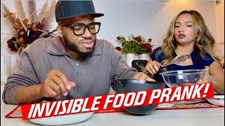 INVISIBLE FOOD PRANK!!!