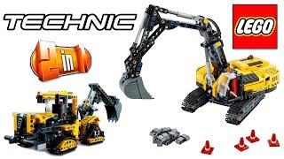 Lego Technic  42121  Heavy Duty Excavator  2in1  Speed Build Review