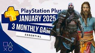 PlayStation Plus Essential January 2025 Monthly Games | PS Plus January 2025