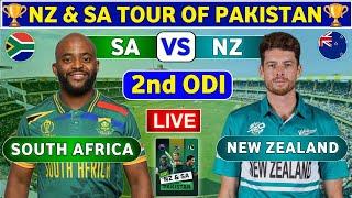 South Africa vs New Zealand, 2nd ODI | NZ vs SA 2nd ODI Live Score & Commentary NZ & SA tour of PAK