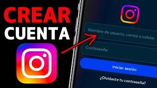 Cómo CREAR una CUENTA de INSTAGRAM (2024) | Crear NUEVO PERFIL de INSTAGRAM (Fácil 2024)