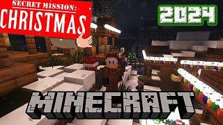 SECRET MISSION: CHRISTMAS || Creative Play || Minecraft Modpack (Christmas 2024)