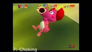 SM64 - All Deaths as Birdo