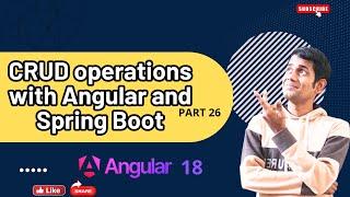 Angular CRUD Application with Spring Boot | Full-Stack Tutorial