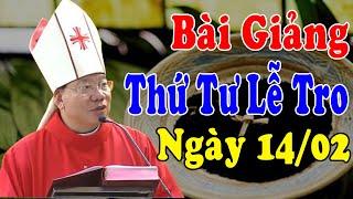 BÀI GIẢNG THỨ TƯ LỄ TRO - Bài Giảng Sâu Sắc Của TGM Giuse Vũ Văn Thiên | Công Giáo Yêu Thương