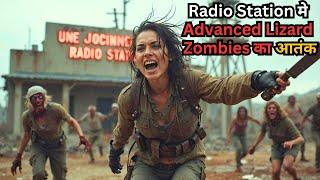 Radio Station Become Zombies Hub But She Don't Know ⁉️️ | Zombie Movie Explained in Hindi