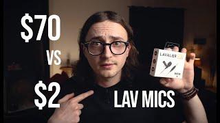 $70 mic vs $2 mic // Rode Lavalier GO // Which one should you get?