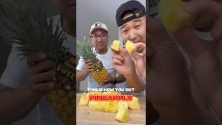 How to cut pineapple easily