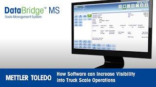 How Software can Increase Visibility into Truck Scale Operations - Product Video - MT IND - en