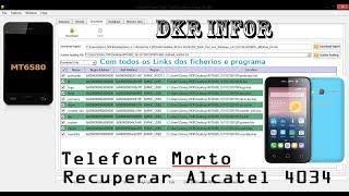 Flashear pixi 4 (4034x)  Links na discrição (Rom, drivers e Software utilizado)  [DKR infor]