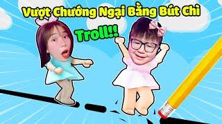 Angel Mike Vẽ Thoát Khỏi Thế Giới Bút Chì, Troll Mike Tức Luôn | Roblox