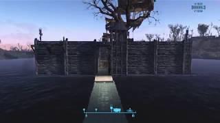 Fallout 4 Мини Домик на воде.