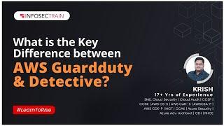 What is the Key Difference between AWS Guardduty and Detective?