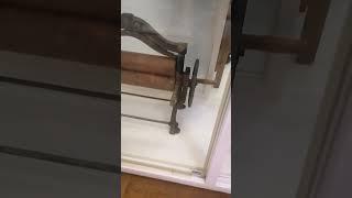 Гладильная машина наших прабабушек